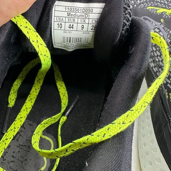 Brooks Glycerin 19 Shoes Mens Size 10 Black Yellow Running Cushioned Trainer main image 5